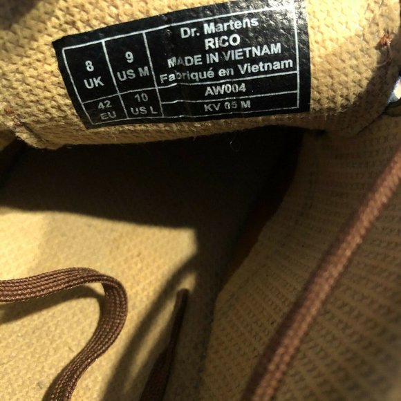 Dr Martens Mens Rico AW004 Chukka Boots Size US 9